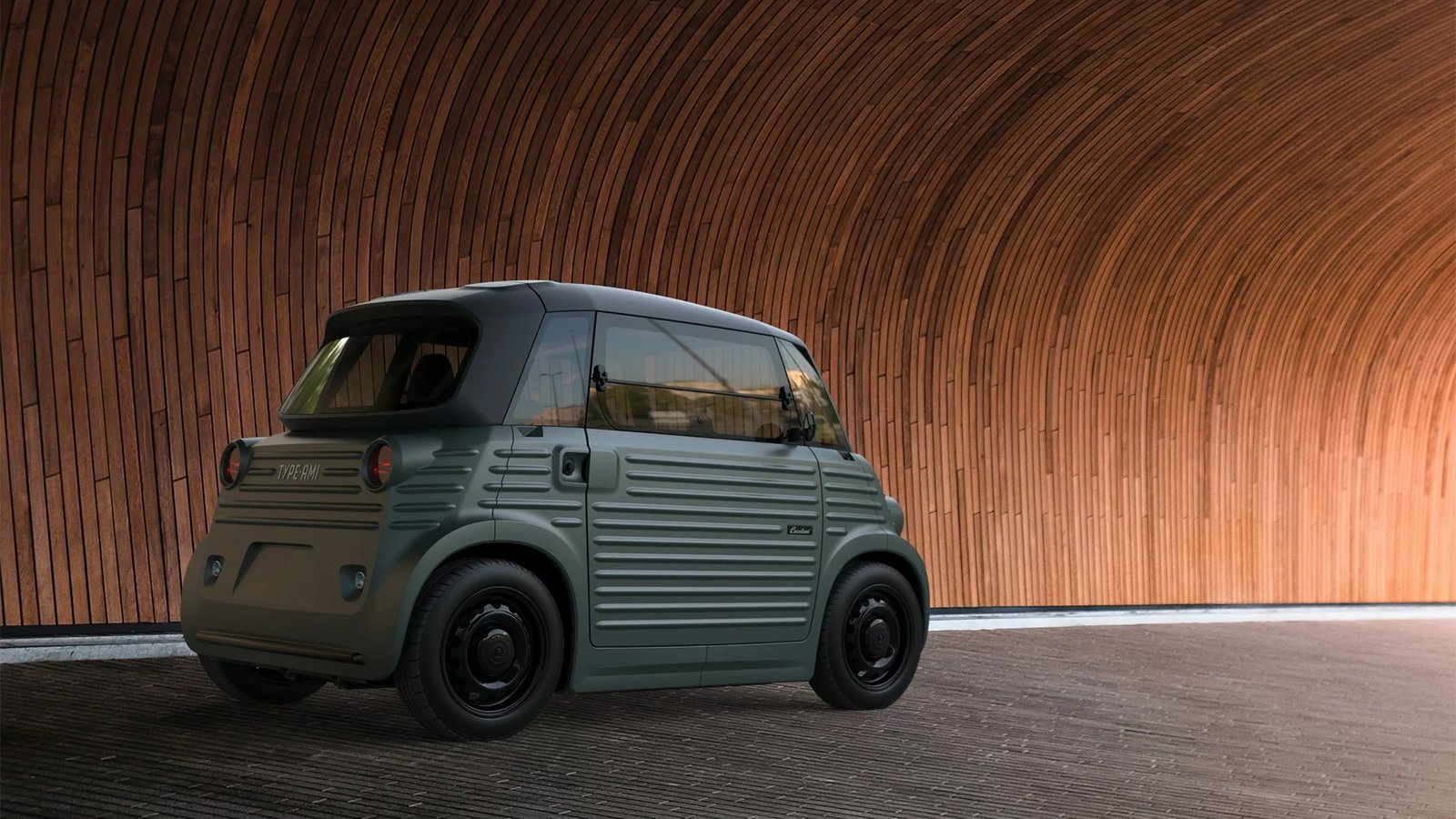 <div>My new favorite thing in EVs? This Citroen Ami that’s been made to look like a 1950s H-Van</div>